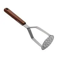 Stainless Steel Potato Masher - Ergonomic Design, Sturdy Construction, Long&Comfortable Grip - Manual Masher by Fecinux