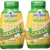 Spice World Garlic, Organic Minced, Squeeze Bottle 9.5 Oz. (Pack of 2)