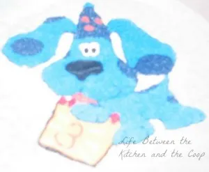 Blues Clues birthday cake wilton cake pan WM