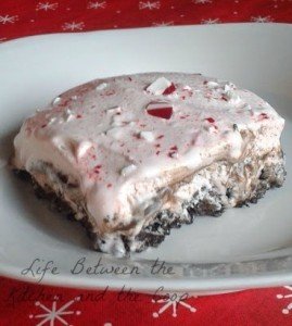 holiday dessert, dessert, peppermint, hot fudge,oreo