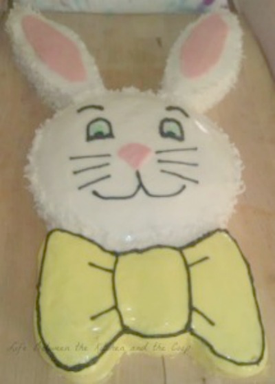 Easter bunny cake