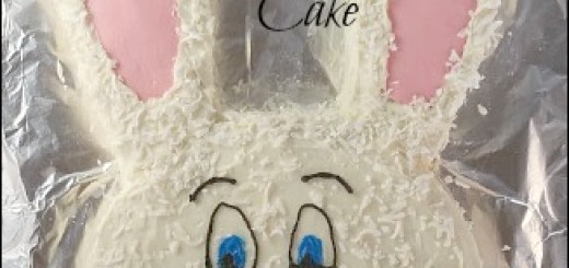 Easter bunny cake