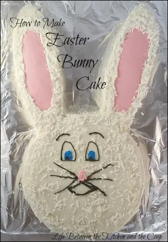 Easter bunny cake