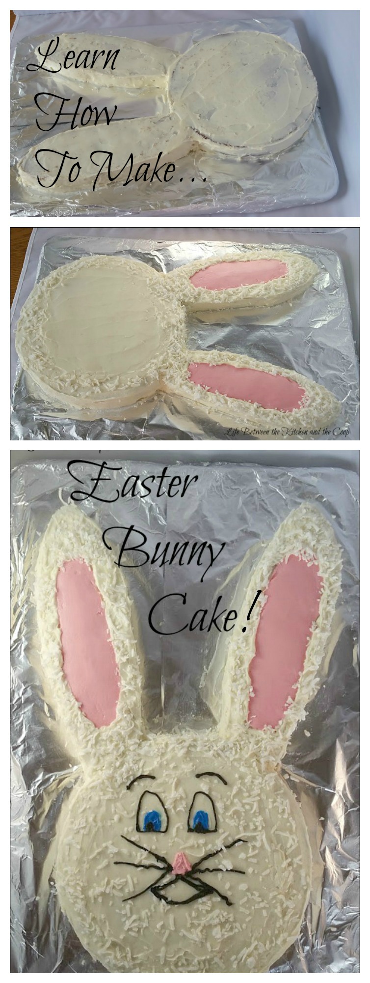 Easter bunny cake