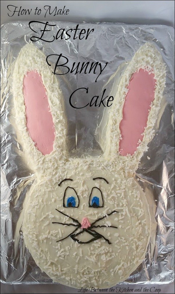 Easter bunny cake