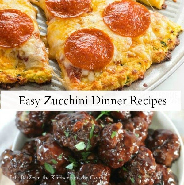 zucchini dinner recipes