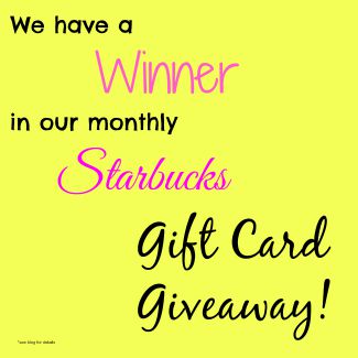 Starbucks, giveaway