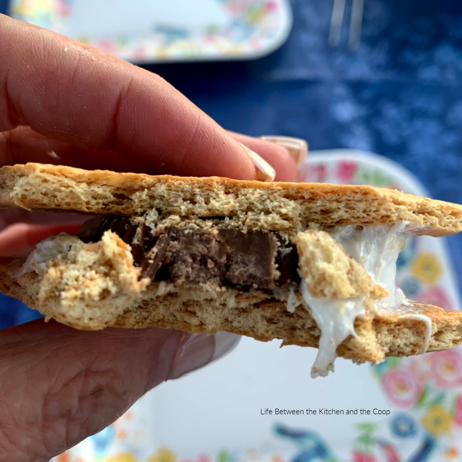 peanut butter cup s'mores recipe