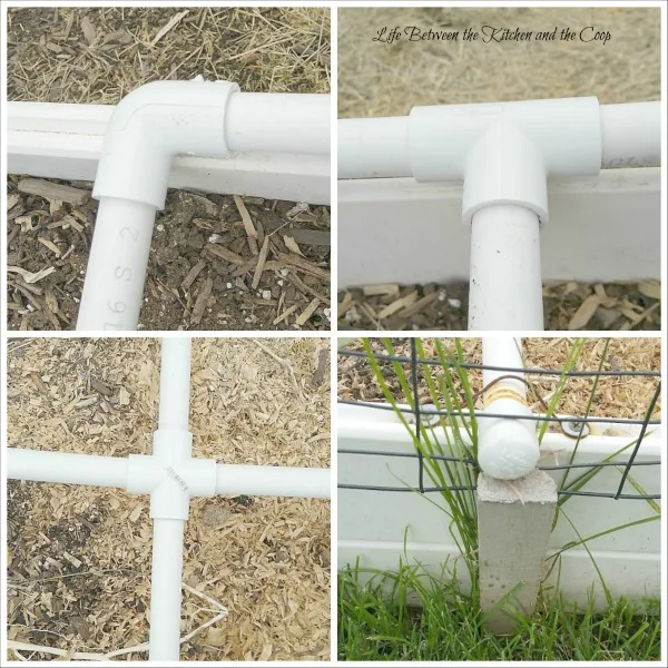 custom built garden irrigation system