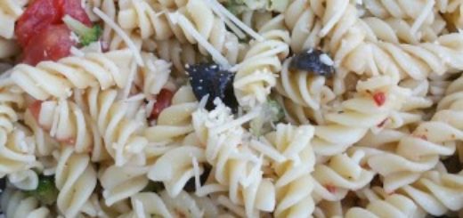 marinated pasta salad