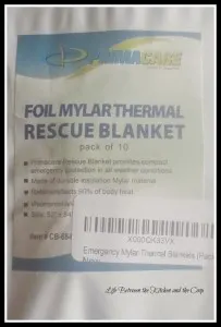 Mylar Blankets, Prepping, Emergency Preparedness