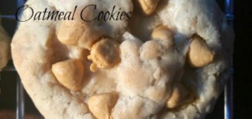 Butterscotch Oatmeal Cookie