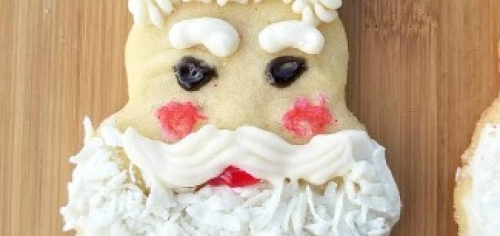 Santa Christmas cookies