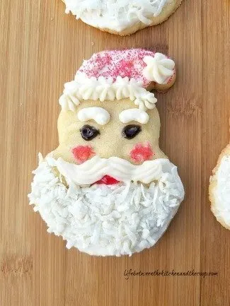 Santa Christmas cookies