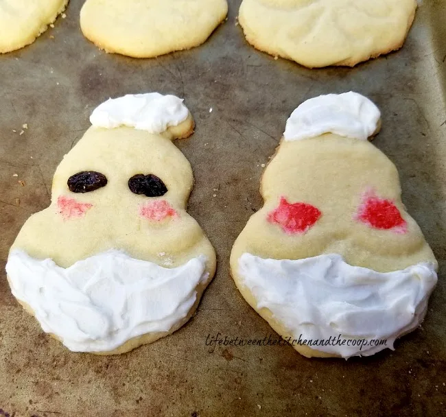 Santa cookies
