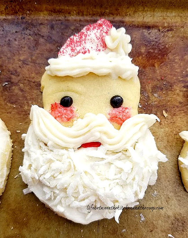 Santa cookies