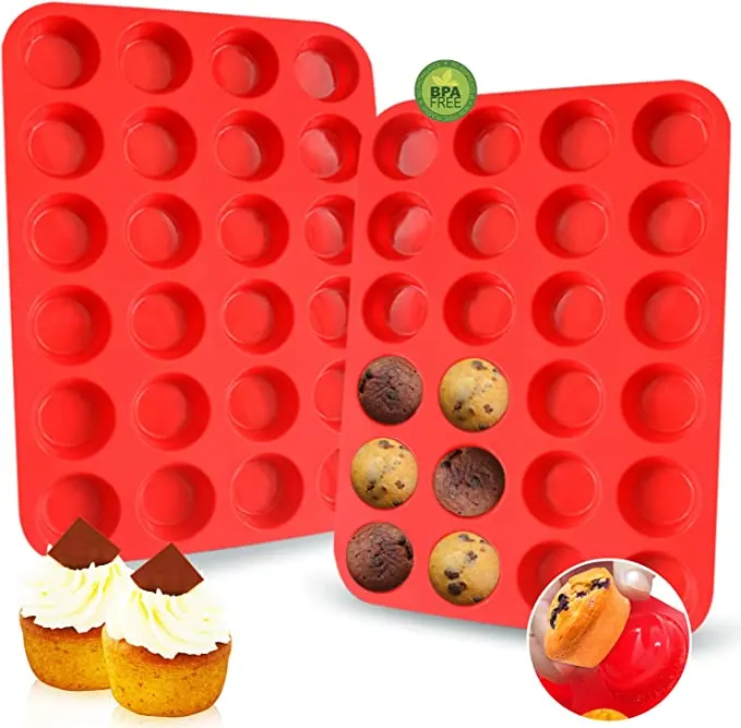 Silicone Mini Muffin Pan