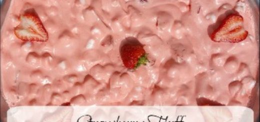 strawberry fluff dessert