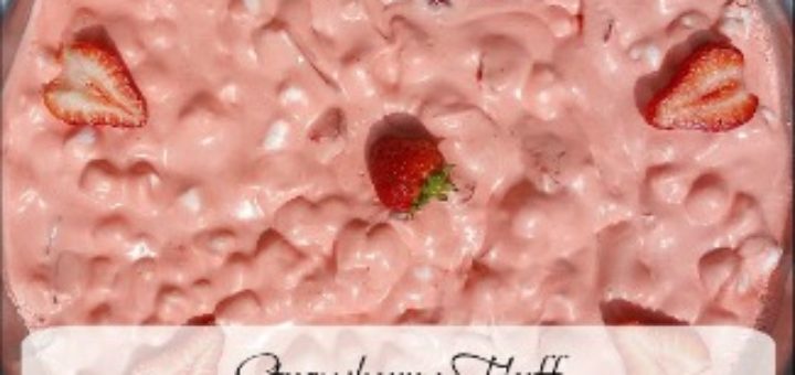 strawberry fluff dessert