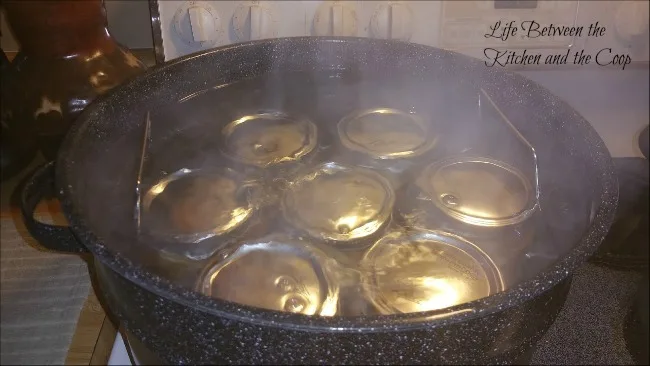 water bath canning