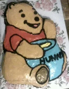 Winnie the Pooh Bear Cake WM