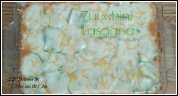 zucchini lasagna 