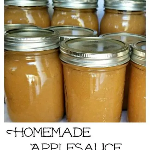 homemade applesauce