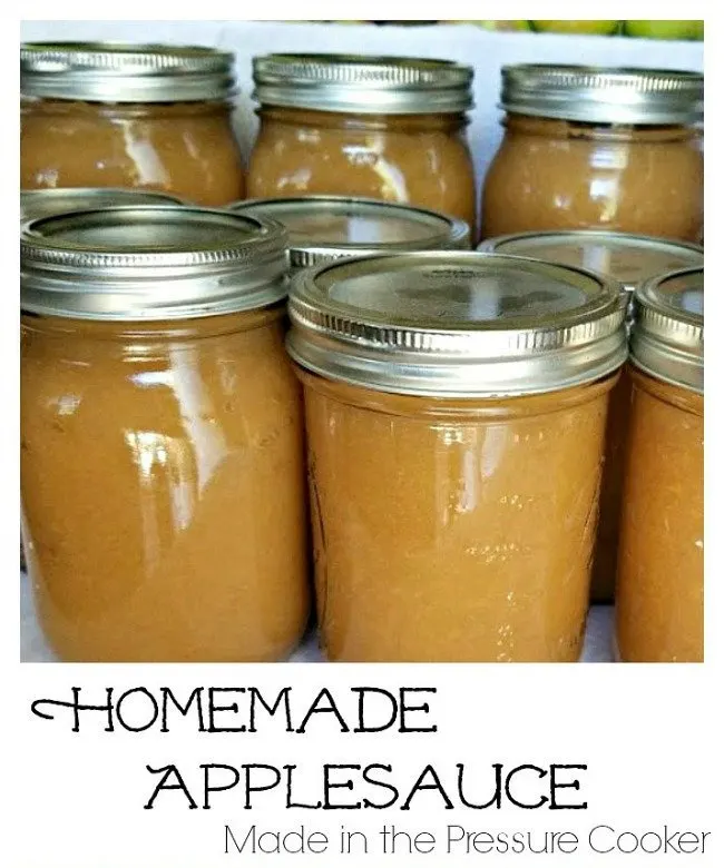 homemade applesauce