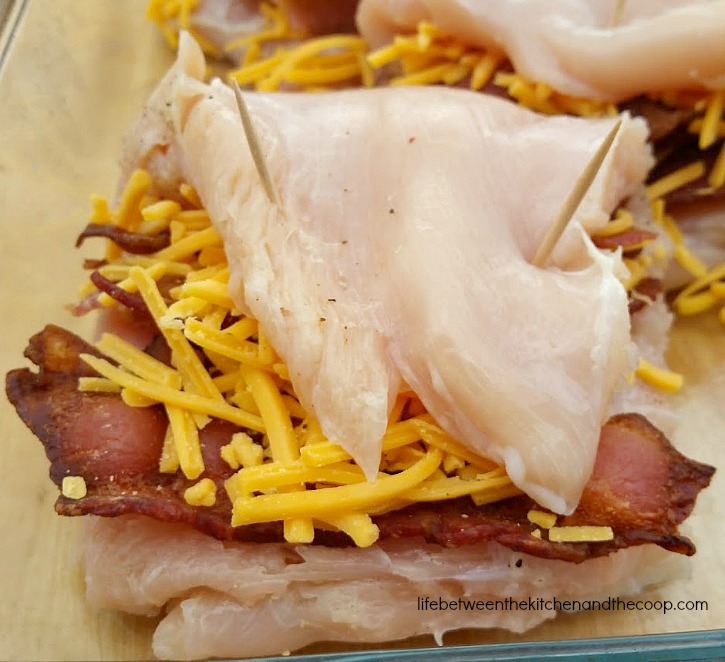 bacon and cheddar stuffed chicken breast