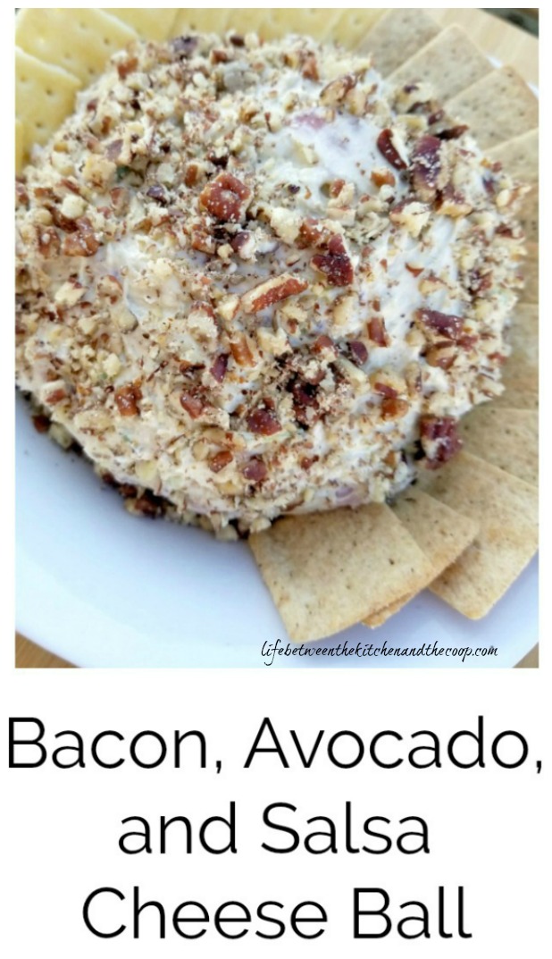 bacon avocado salsa cheeseball