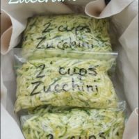 Preserving Zucchini