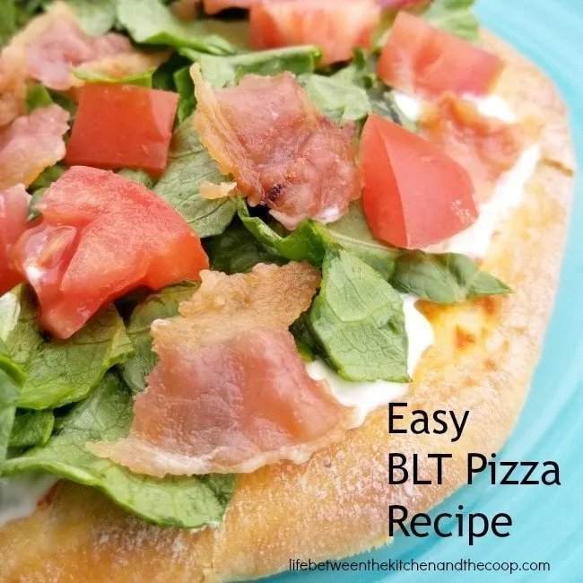 blt pizza recipe