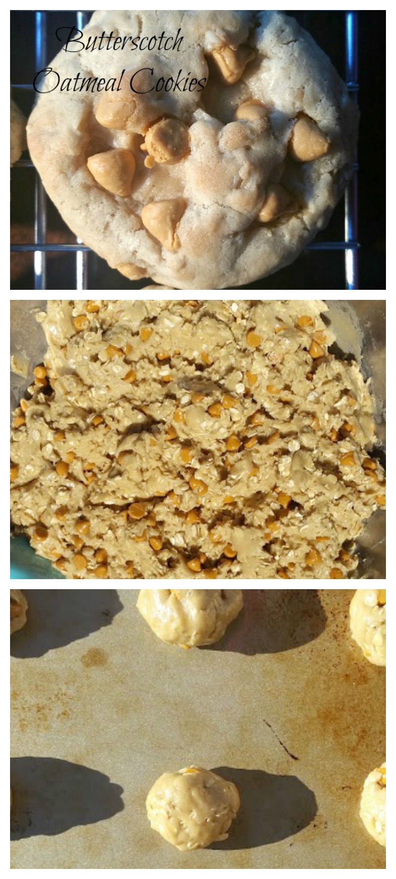 butterscotch oatmeal cookies