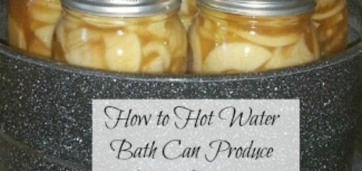 hot water bath canning