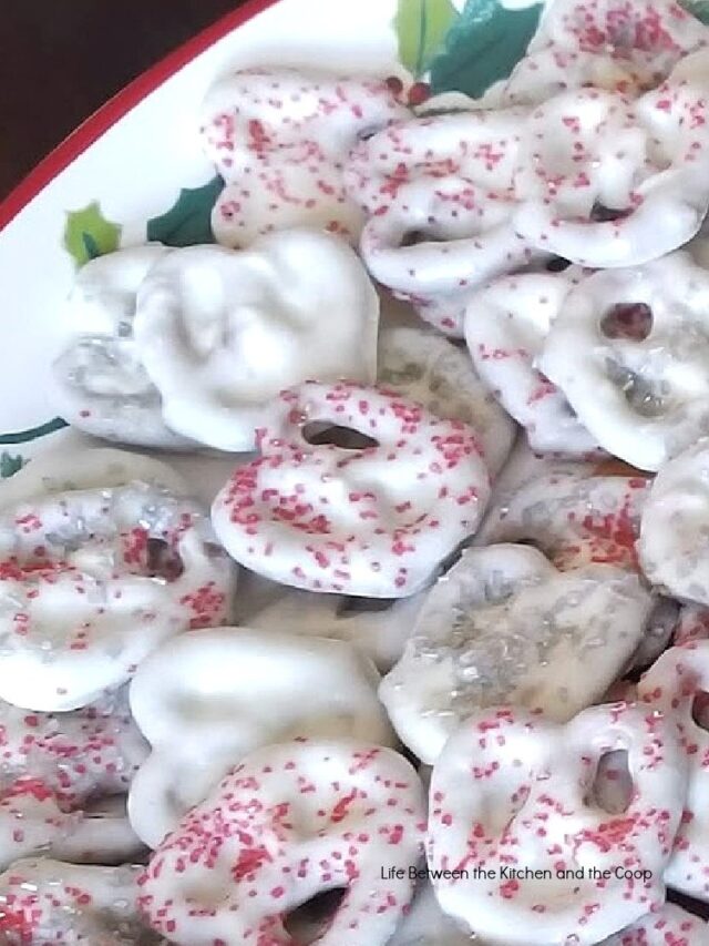 How to Make Almond Bark Pretzels Life Between the Kitchen and the Coop