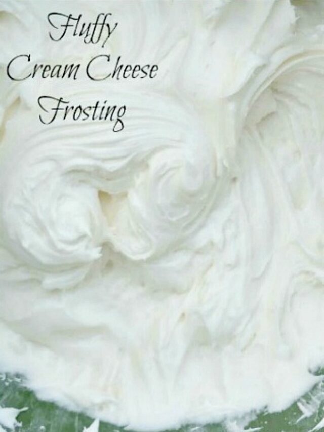Fluffy Cream Cheese Frosting Recipe