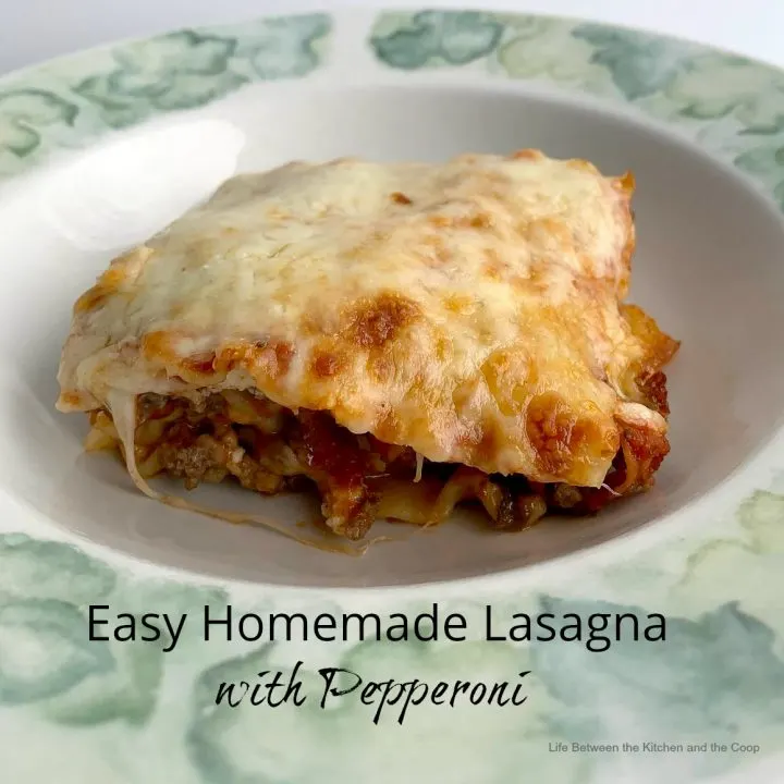 easy homemade lasagna