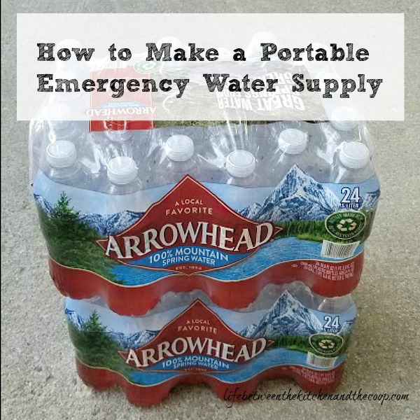 emergency water supply