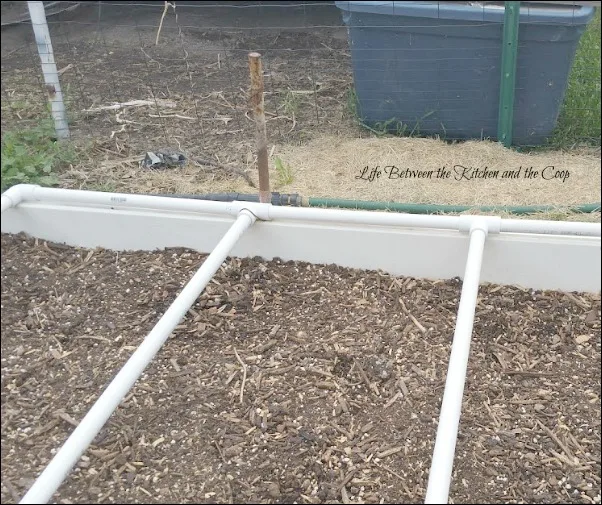 Custom built garden irrigation system