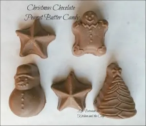 Christmas Chocolate Peanut Butter Candy