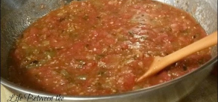 canning salsa