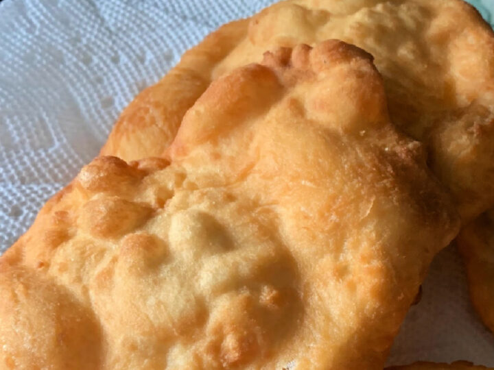 Recipe for Native American fry bread