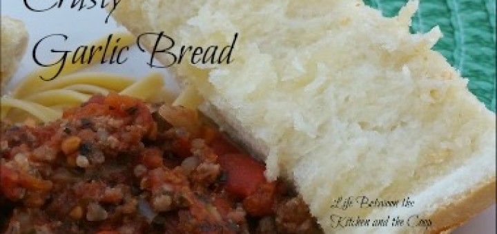 Italian food, bread, crusty bread