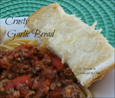 Italian food, bread, crusty bread