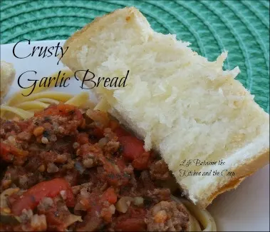 Italian food, bread, crusty bread