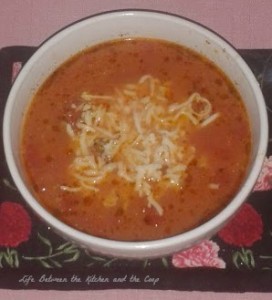 lasagna soup in bowl wm