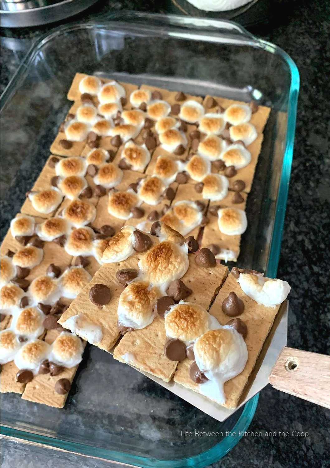 lazy s'mores in the oven recipe