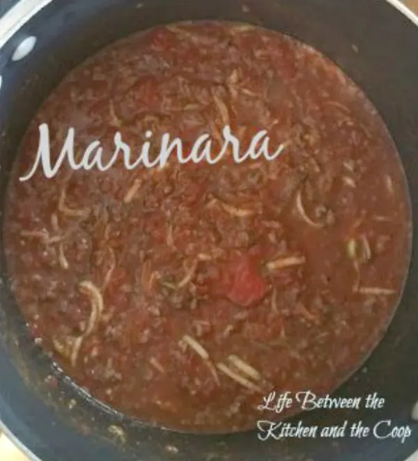 marinara sauce 