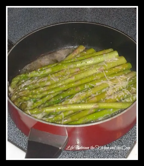 sauteed parmesan asparagus