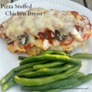 pizza stuffed chicken breast